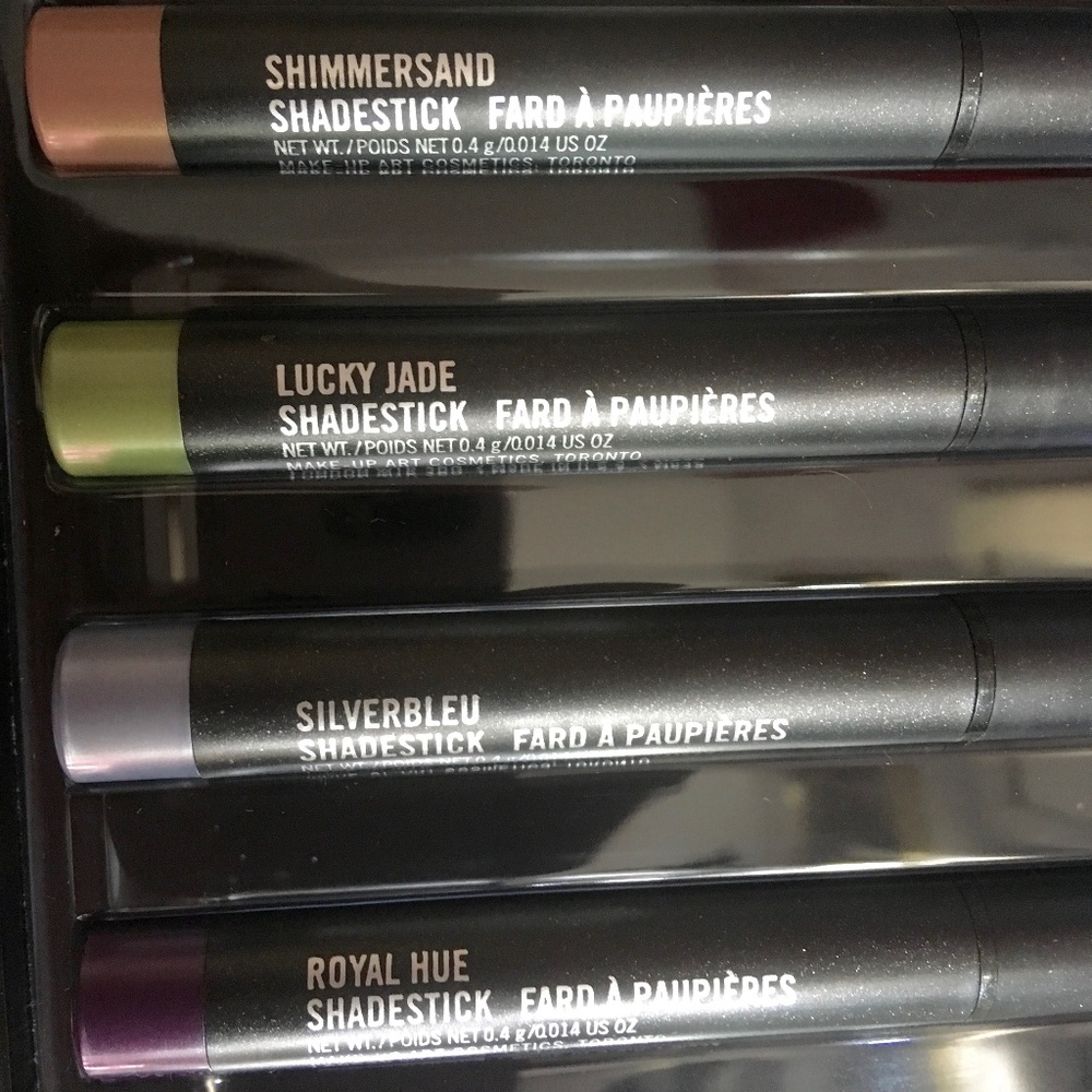 MAC DRESS SET 4 SHADESTICKS VERY HTF LACE GIFT BOX